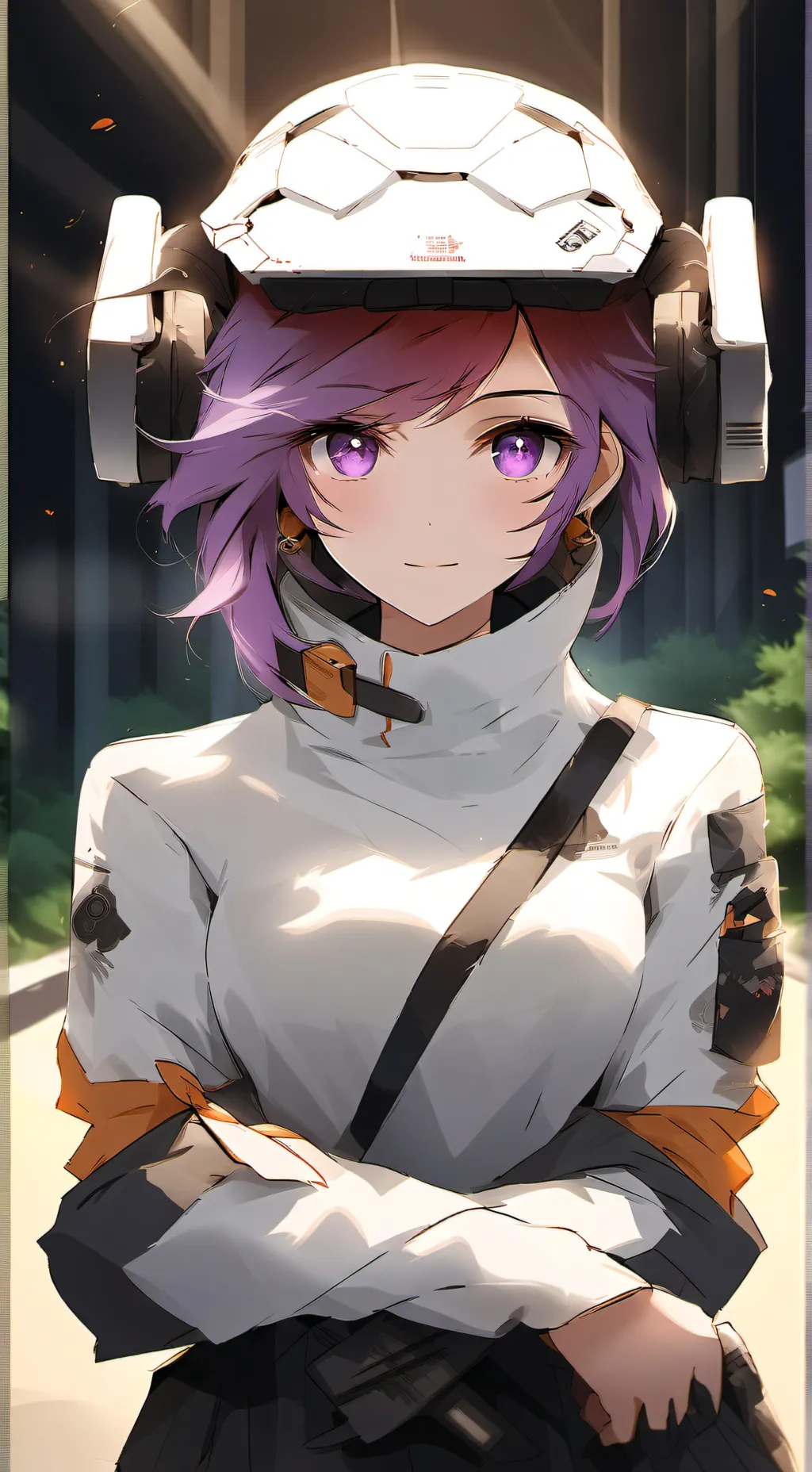 ai character: Uzi background