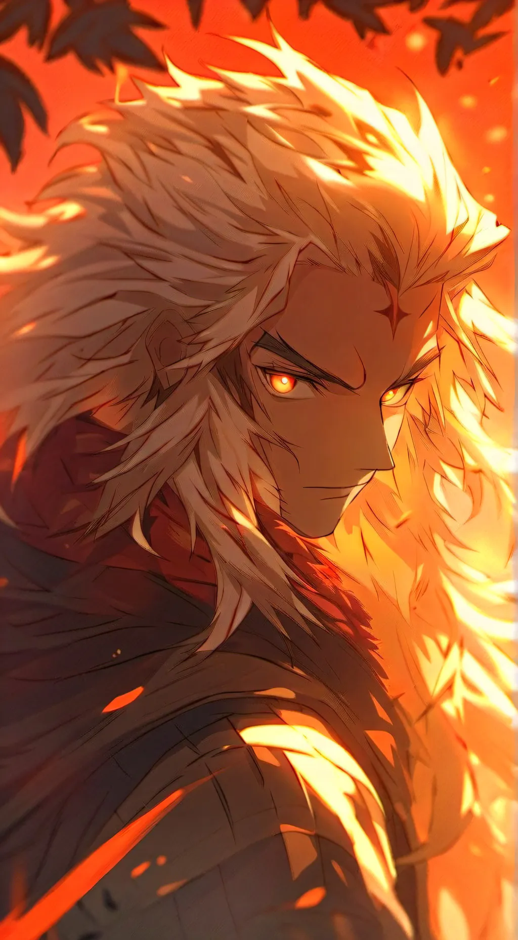 ai character: rengoku's death😭 background