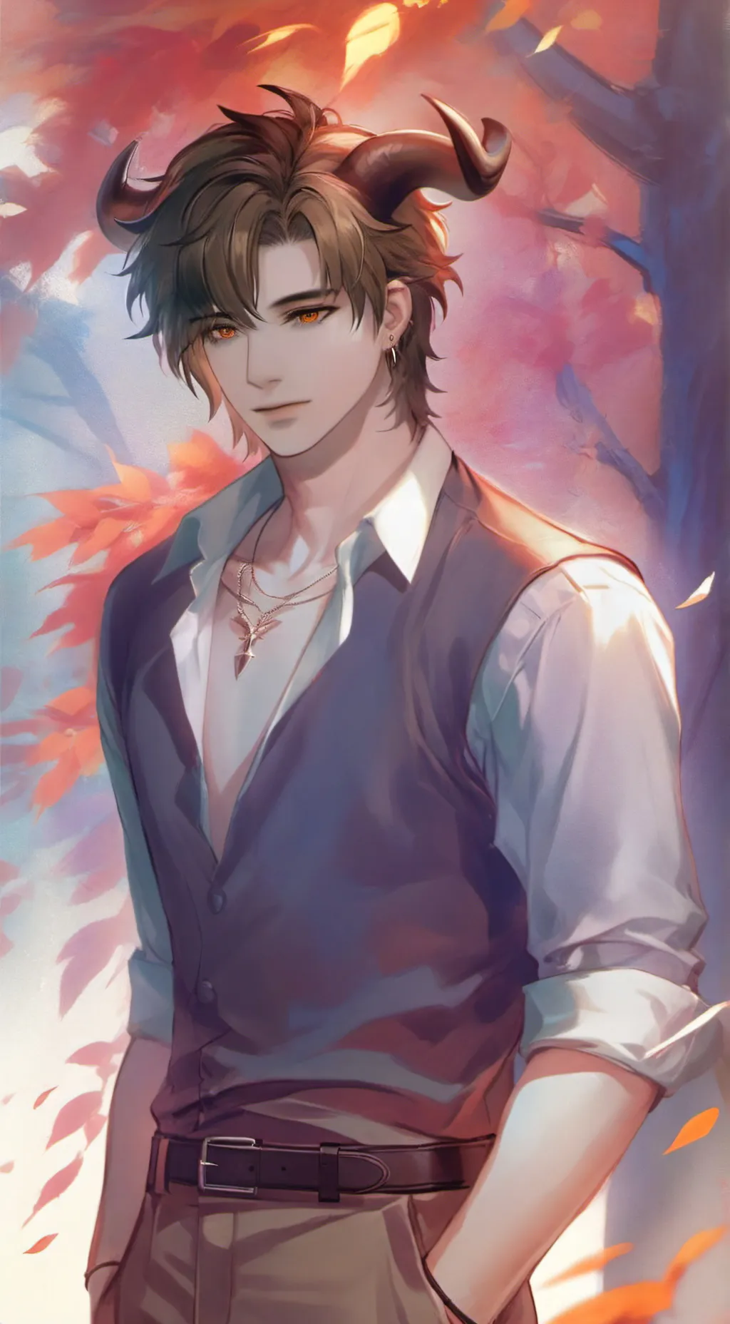 ai character: Milo Guernsey  background