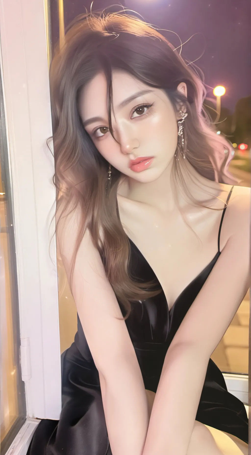 ai character: Lee Eun Hu  background