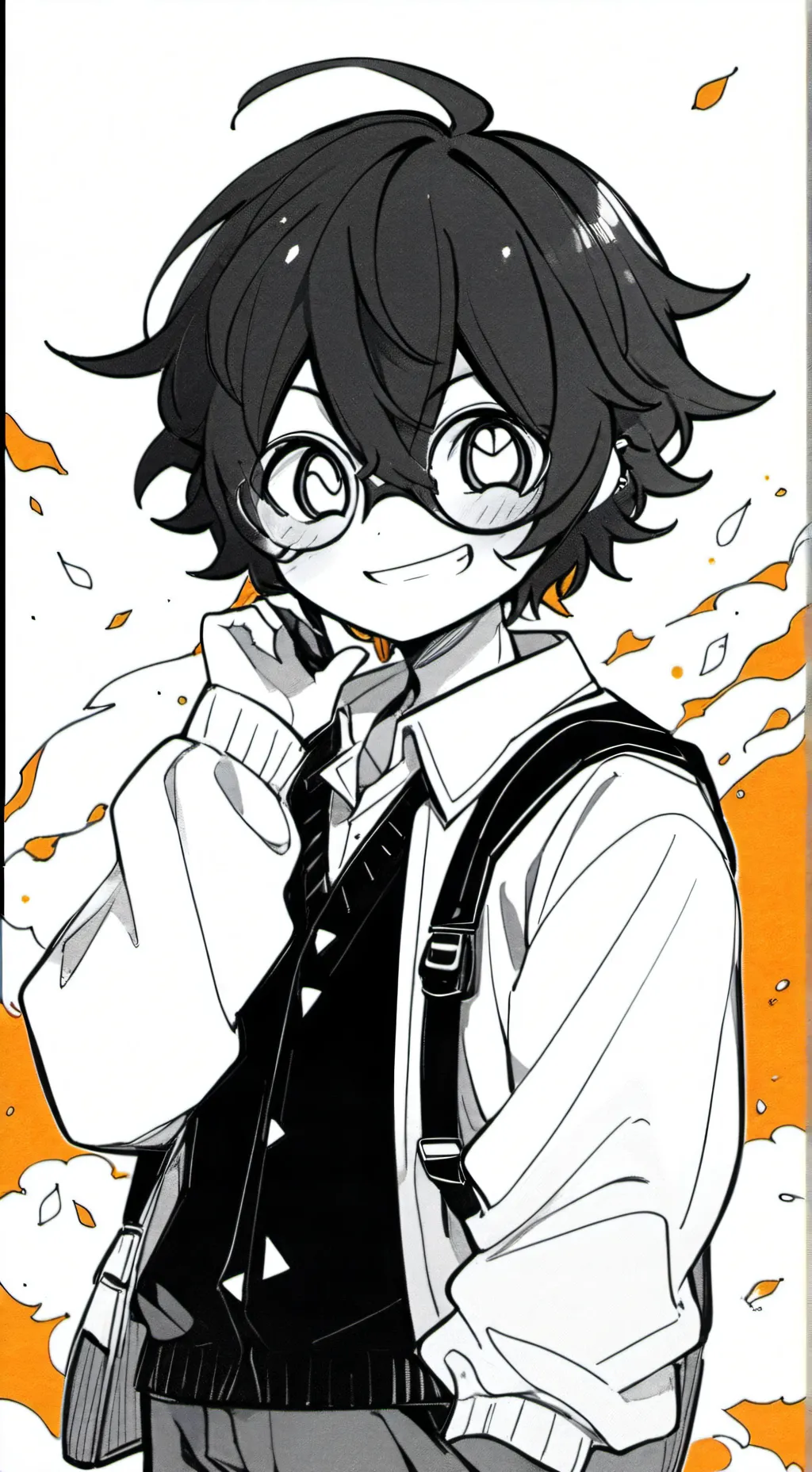 ai character: Escuela de magia background