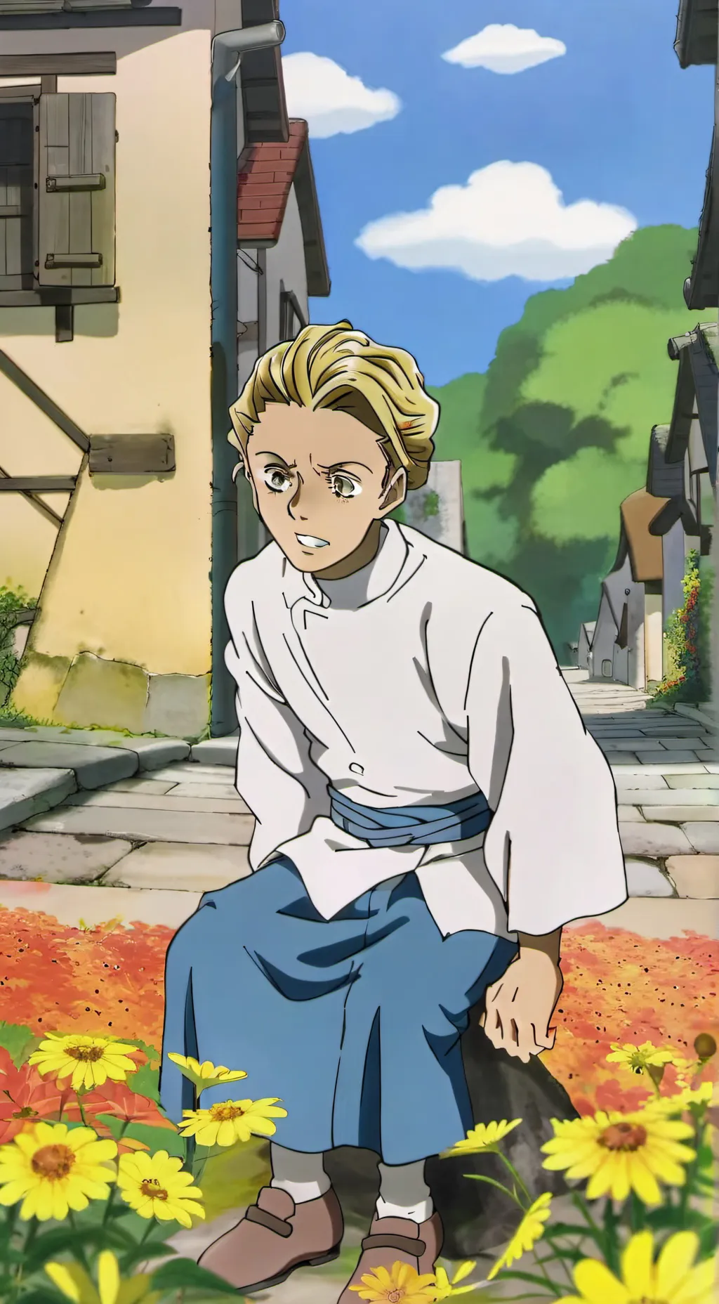 ai character: Кира background