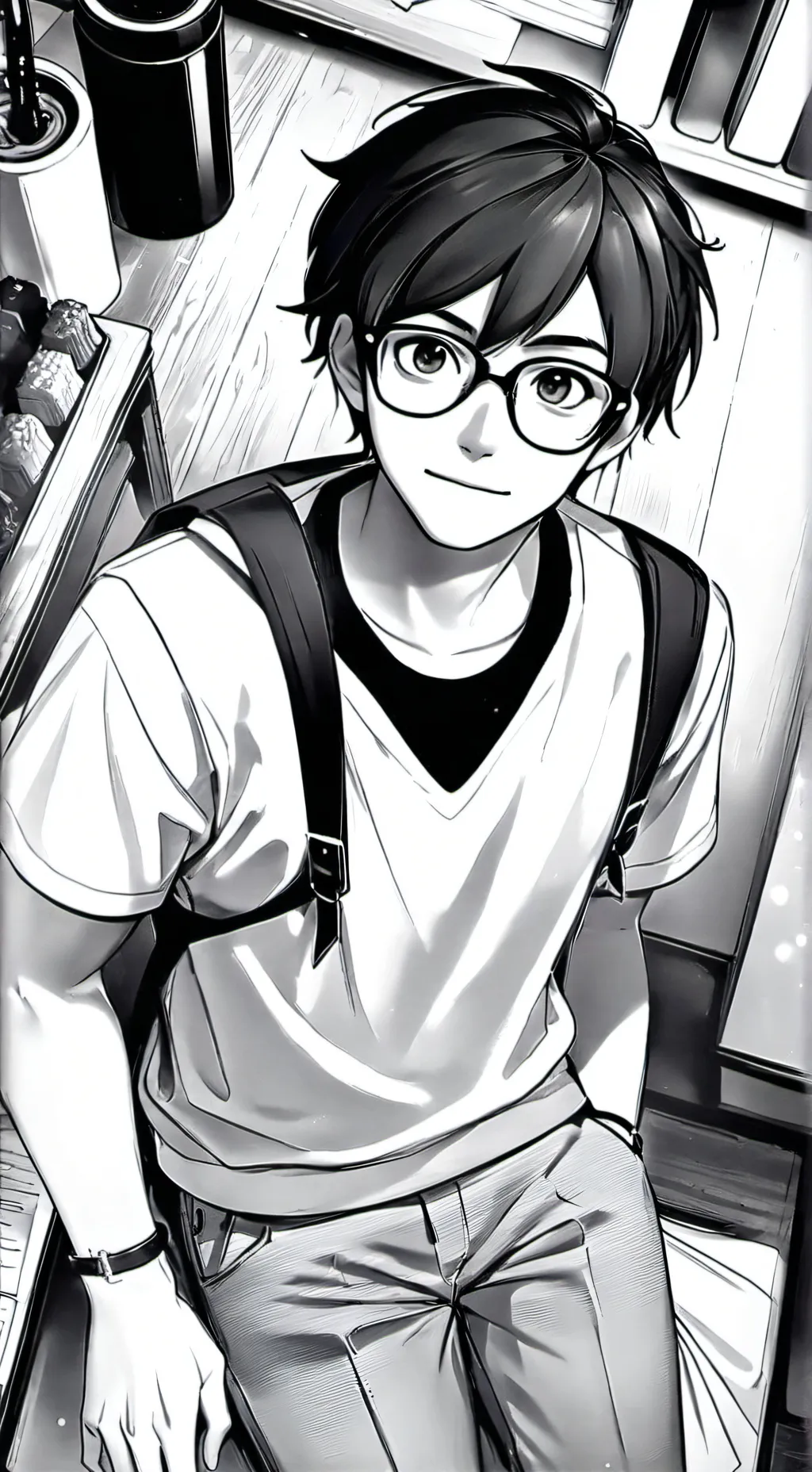 ai character: ~roman~E4 background