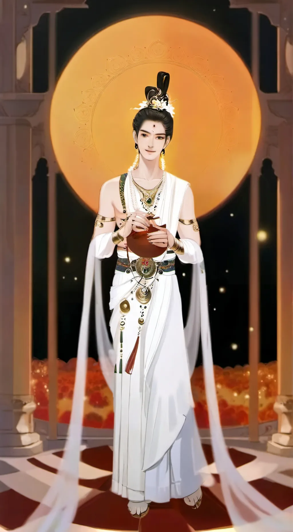 ai character: emma background