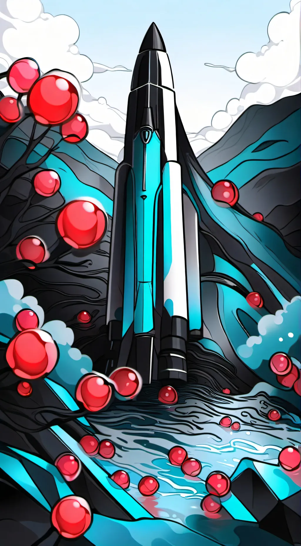 ai character: sexy women yacht background