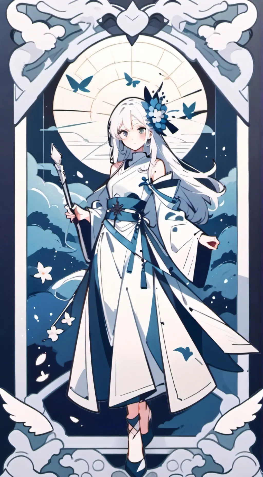 ai character: dog enojada 🏳️‍⚧️? background