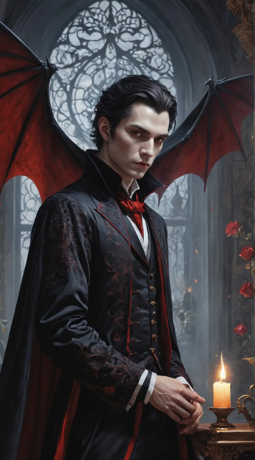 ai character: Lucien background