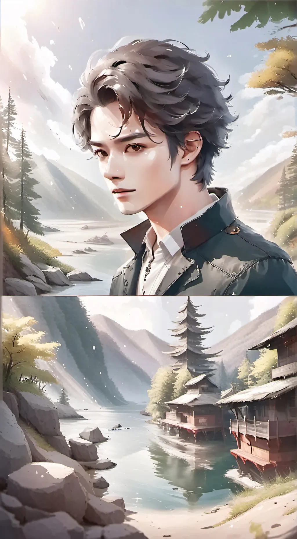 ai character: Dilan😉 background