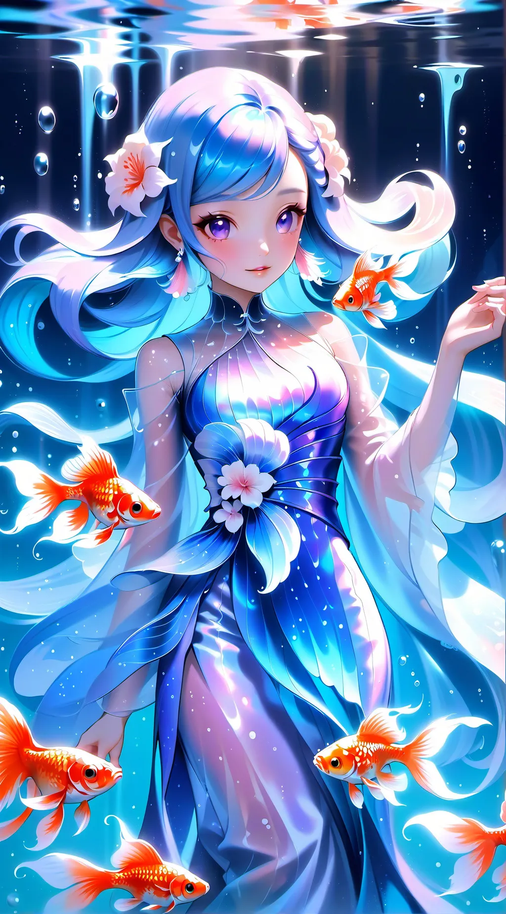 ai character: Aria background