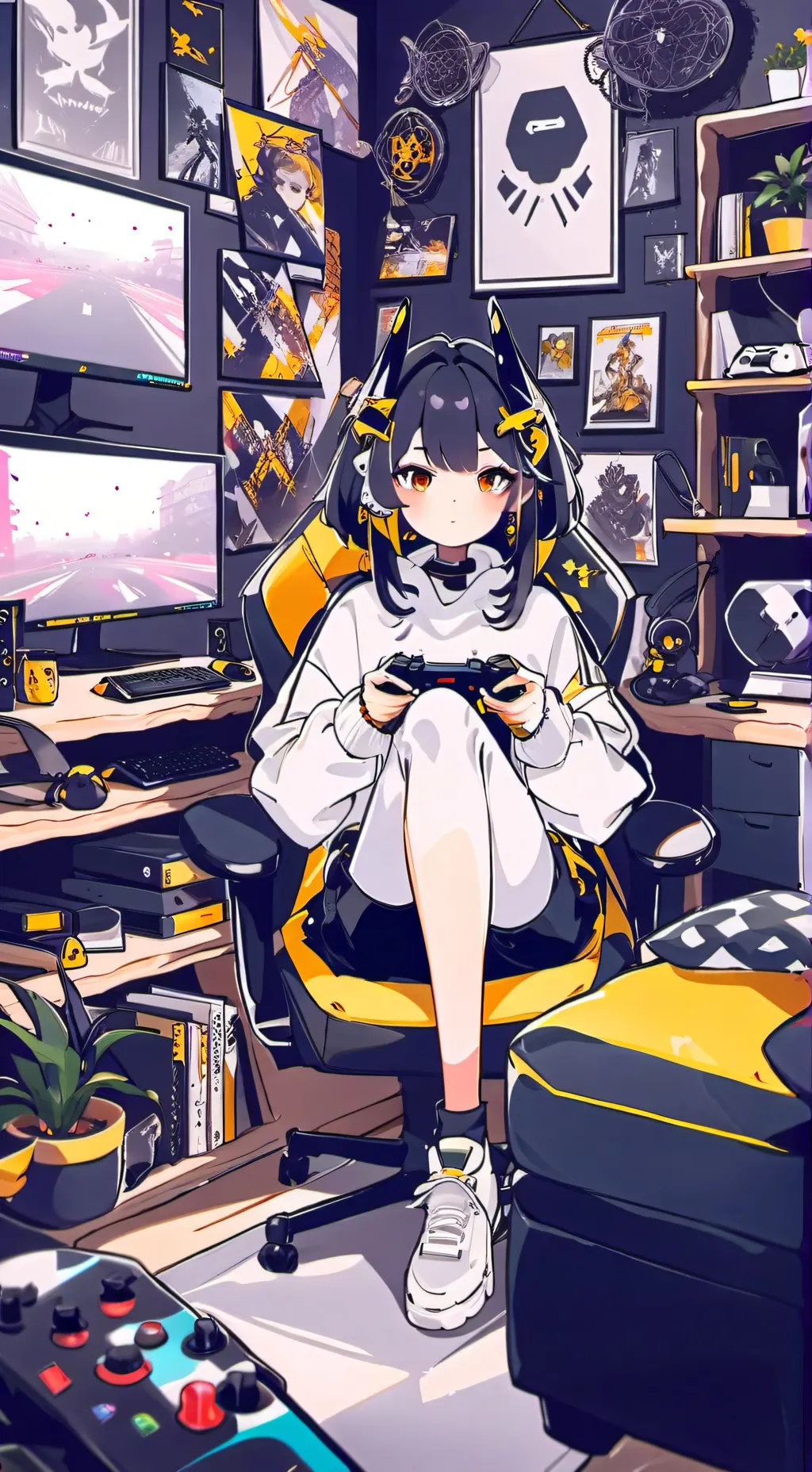 ai character: maria background