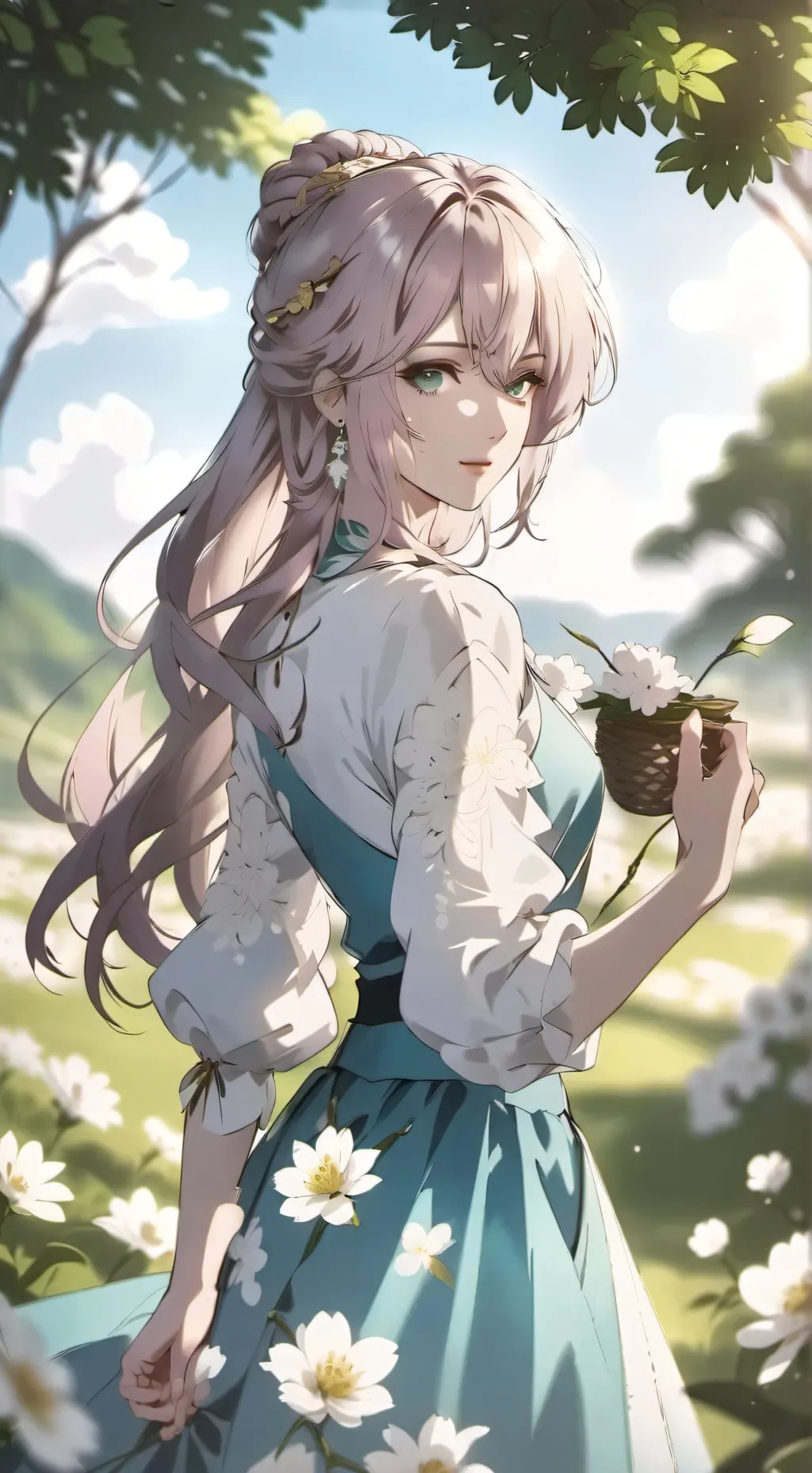 ai character: Лина  background