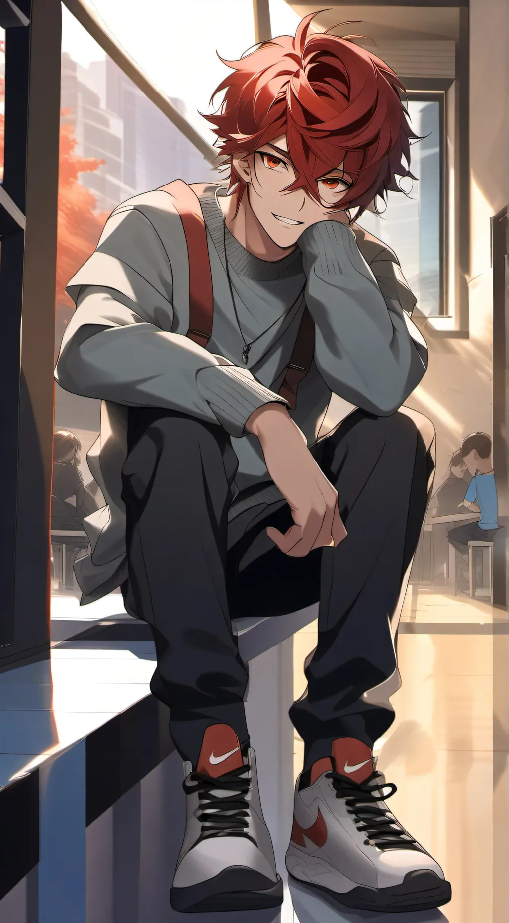 ai character: Arrow background