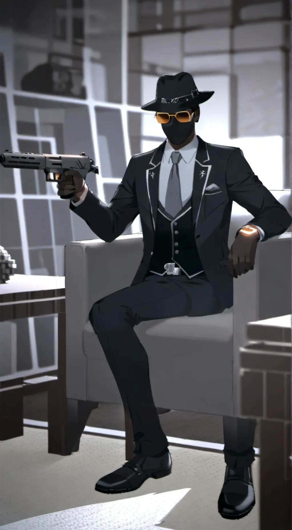 ai character: chance  background