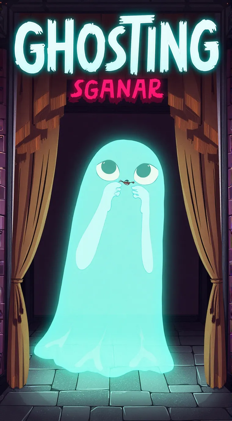 ai character: ghost background