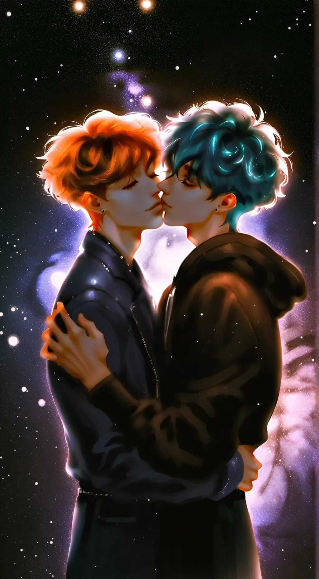 ai character: Finn x shampoo background