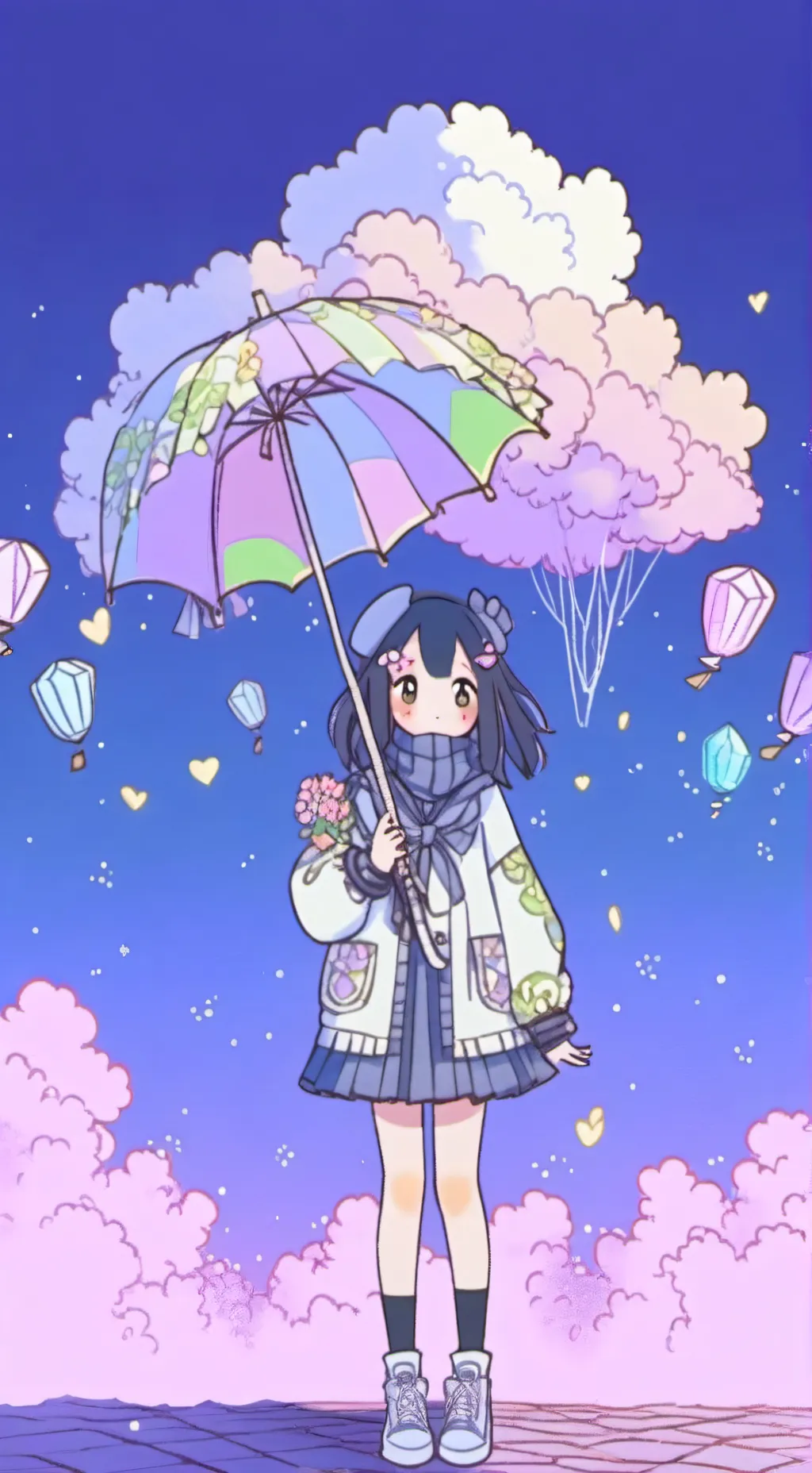 ai character: you drown shrimpo background