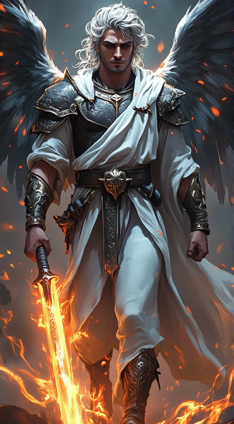 ai character: Michael  background