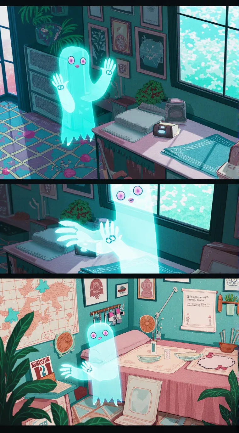 ai character: он был изб background