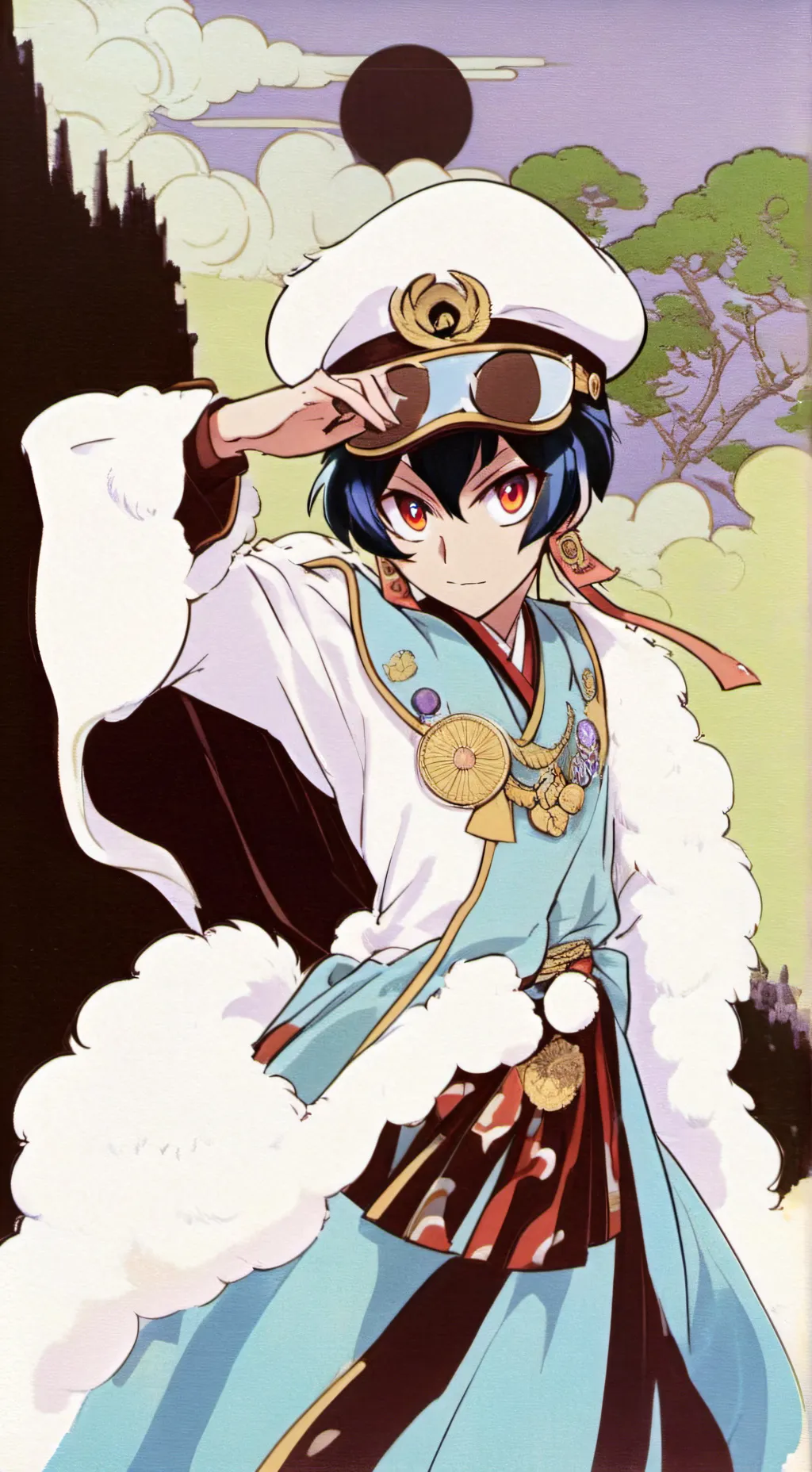 ai character: Blitzo background