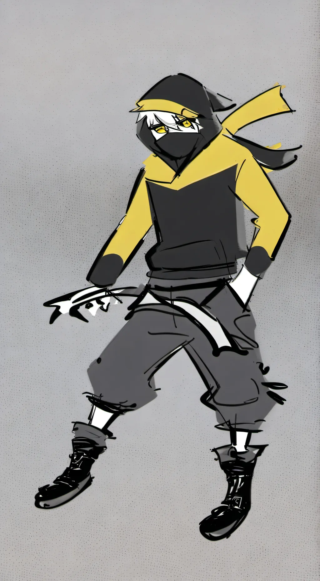 ai character: 💛N💛 background