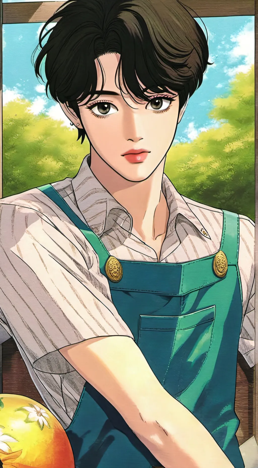 ai character: Camille  background