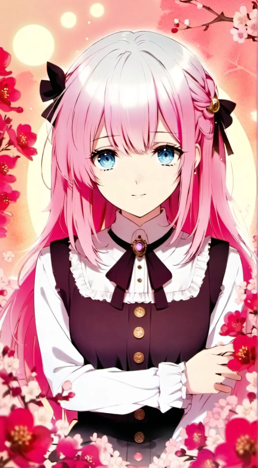 ai character: Celestia background