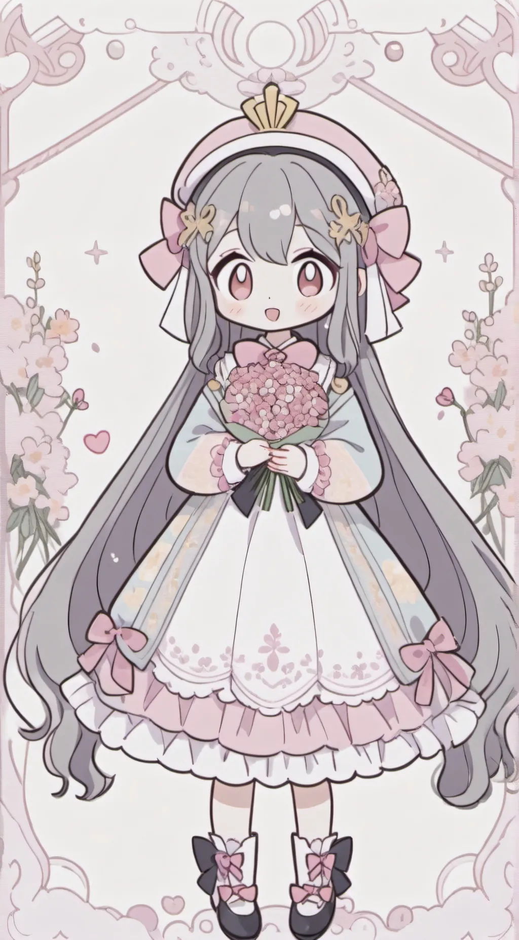 ai character: dandy world background