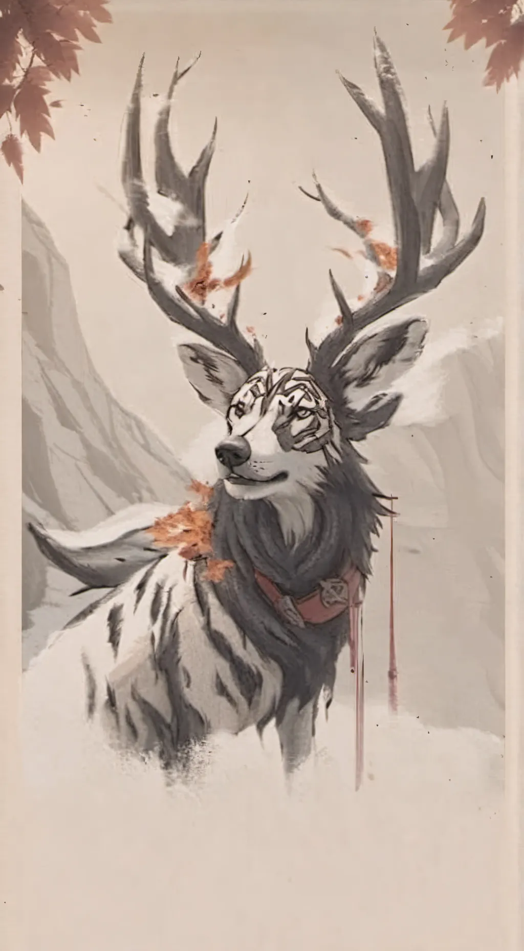 ai character: sunny And melon  background