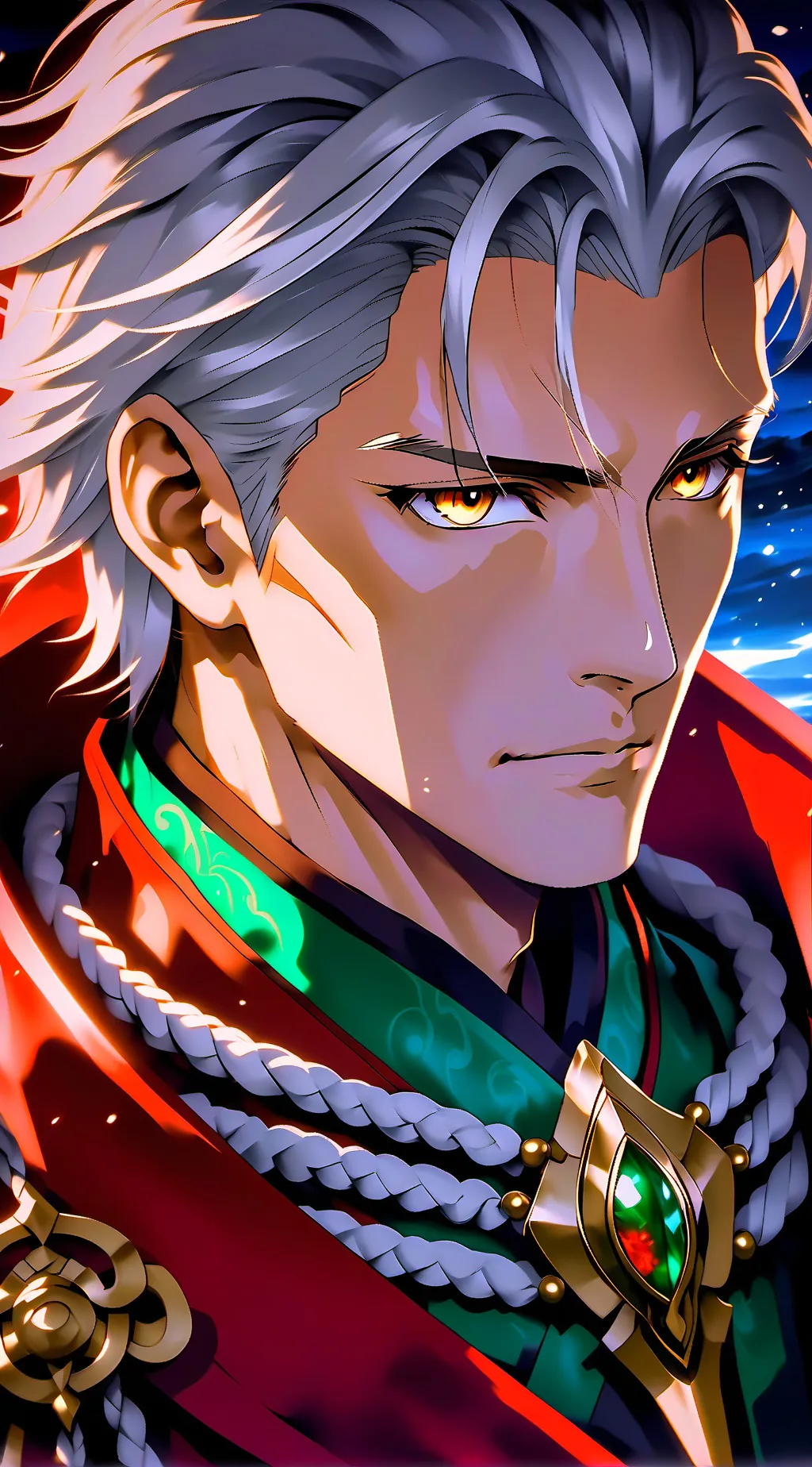 ai character: Garo background