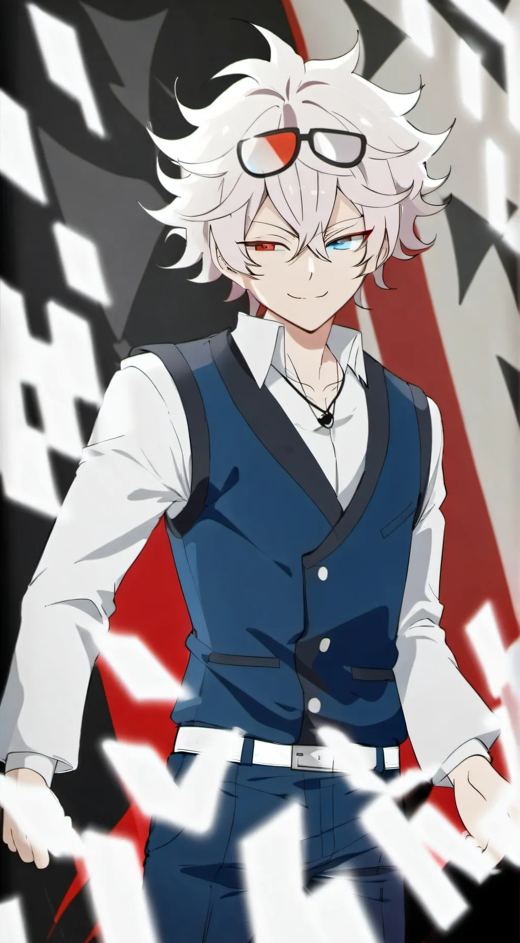 ai character: Nicolás (*´꒳`*) background