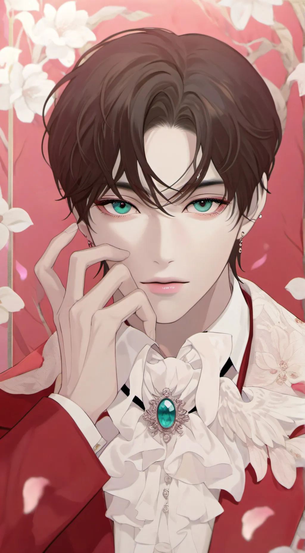 ai character: 🖤Mark🖤 background