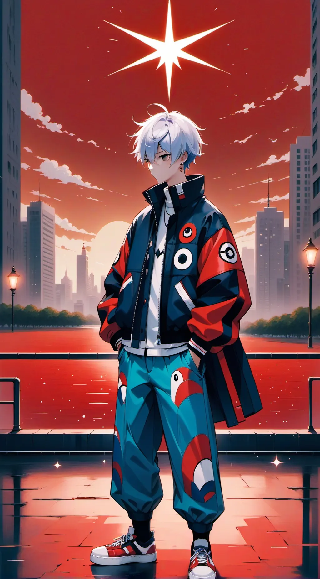 ai character: mha background