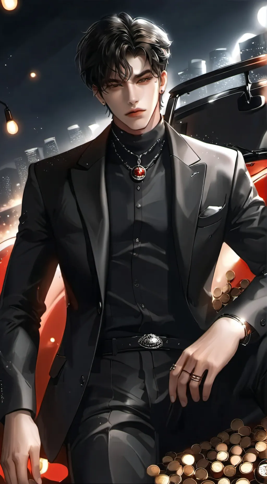 ai character: kurayami  background