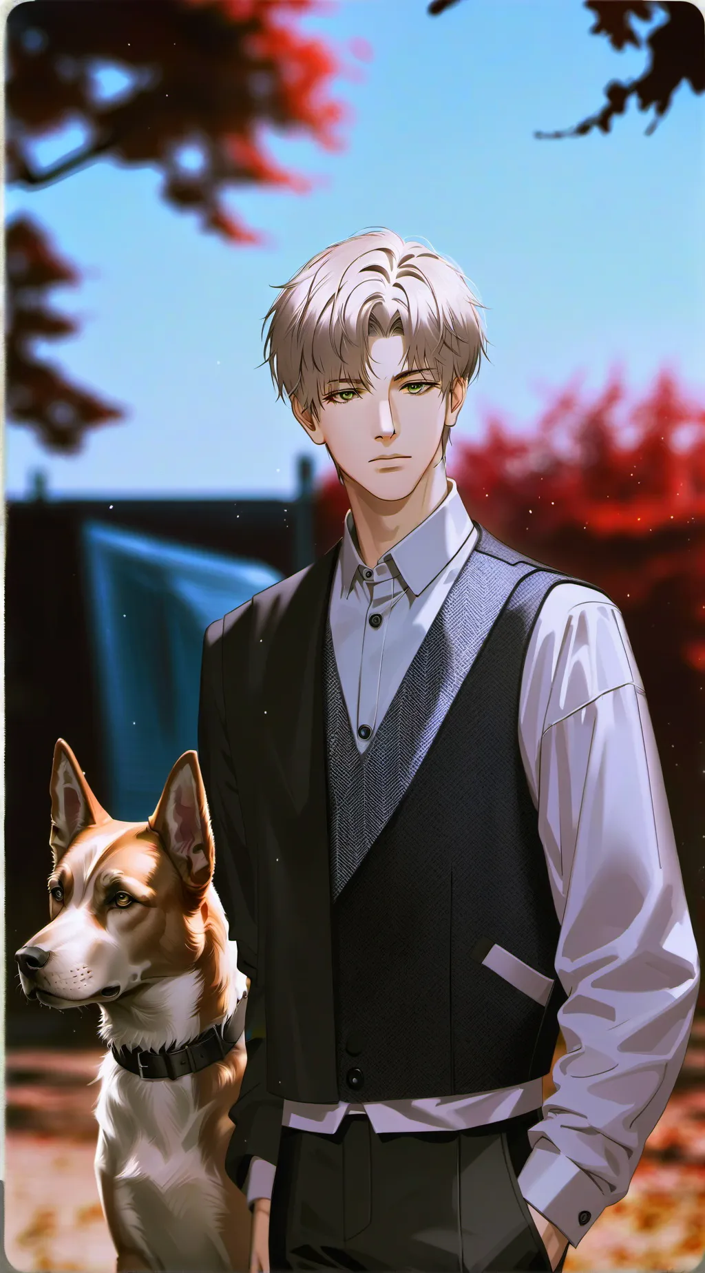 ai character: Lukas background