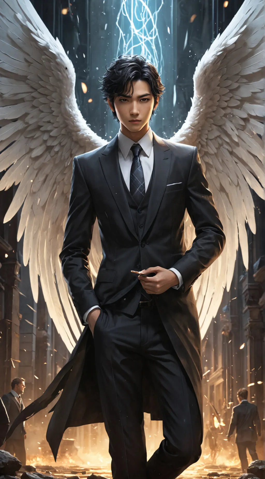 ai character: Chris background