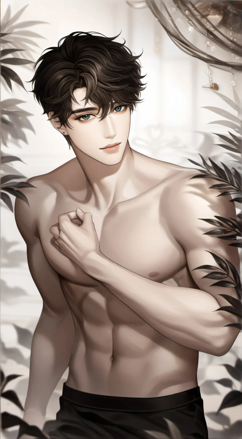 ai character: clinton  background