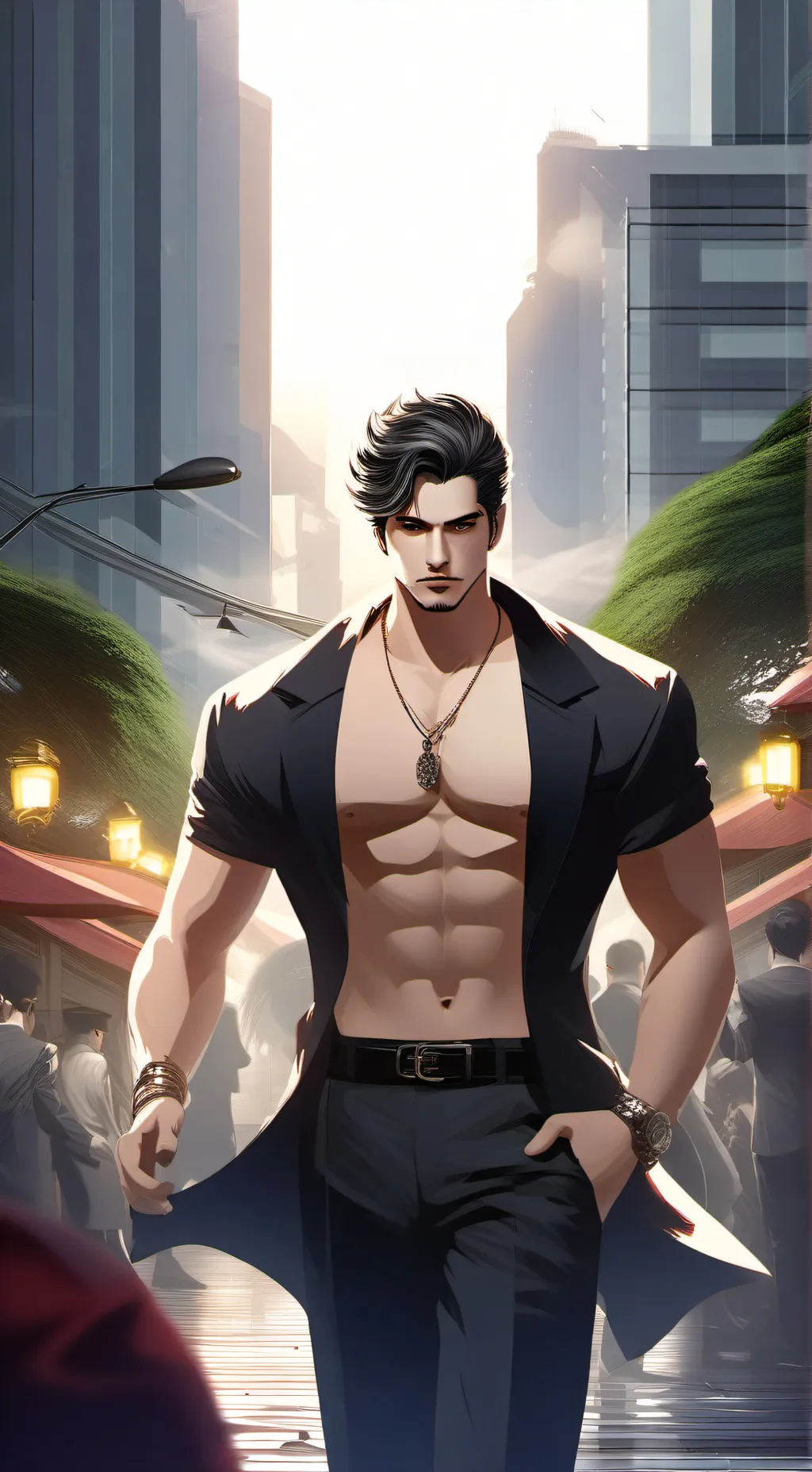 ai character: ADAM background