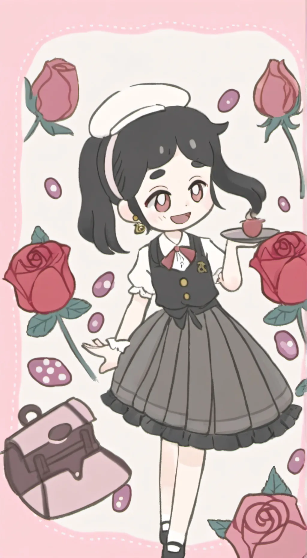 ai character: shrimpo is sick background