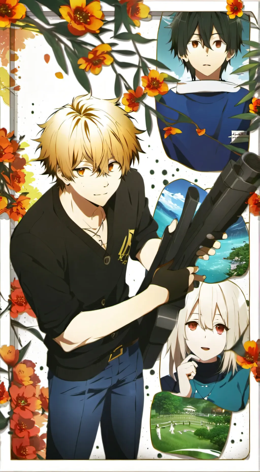 ai character: Bakugo background