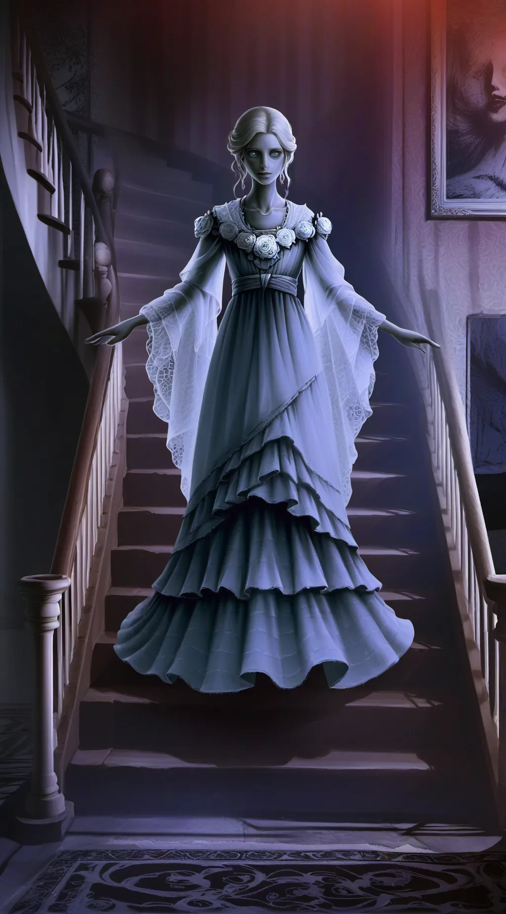 ai character: Claire Weiss  background