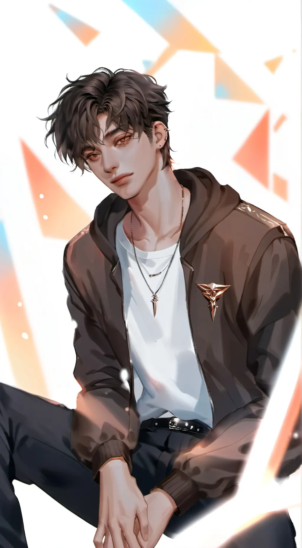 ai character: Саша  background