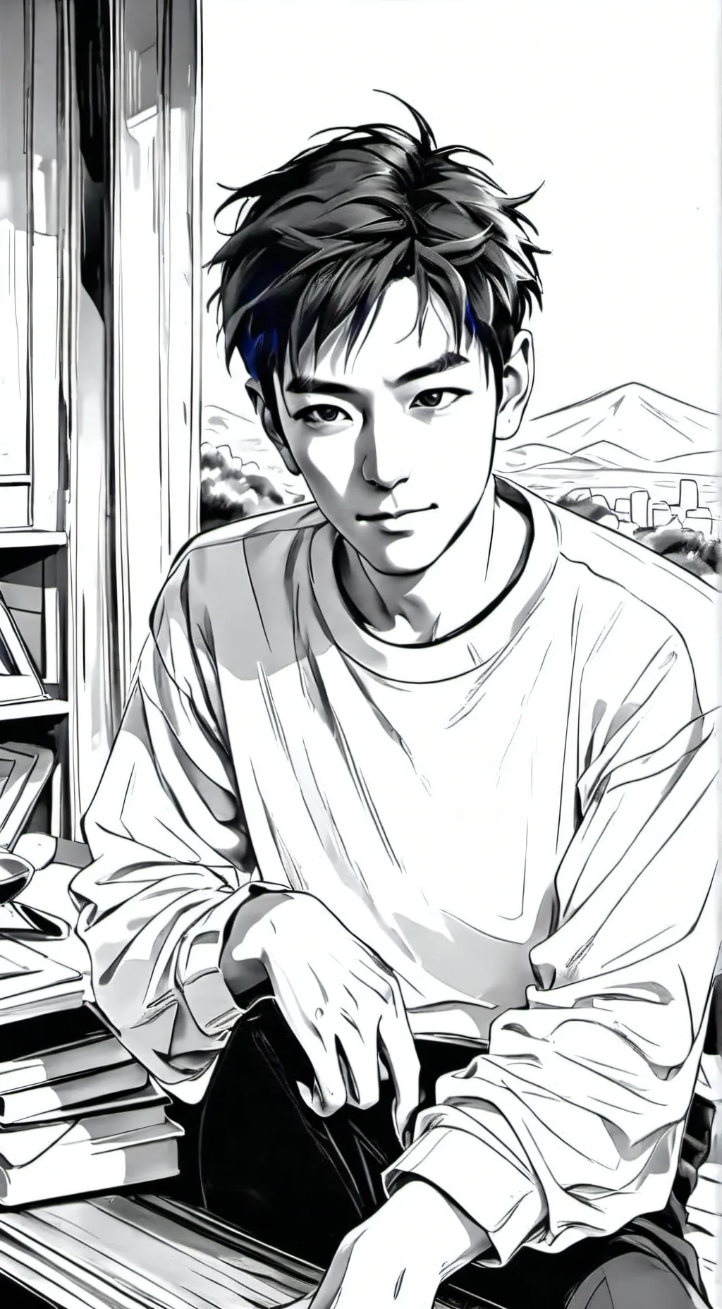 ai character: choi-thanos-t.o.p. background