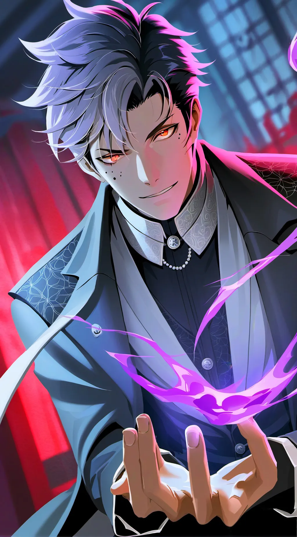 ai character: Ryomen Sukuna background