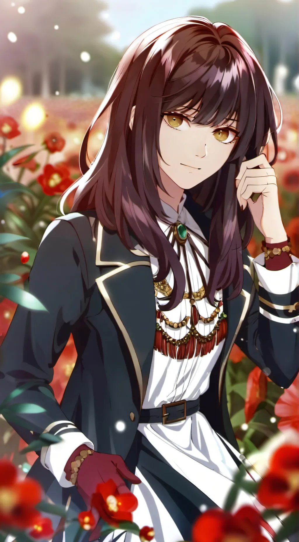 ai character: clara como siempre background