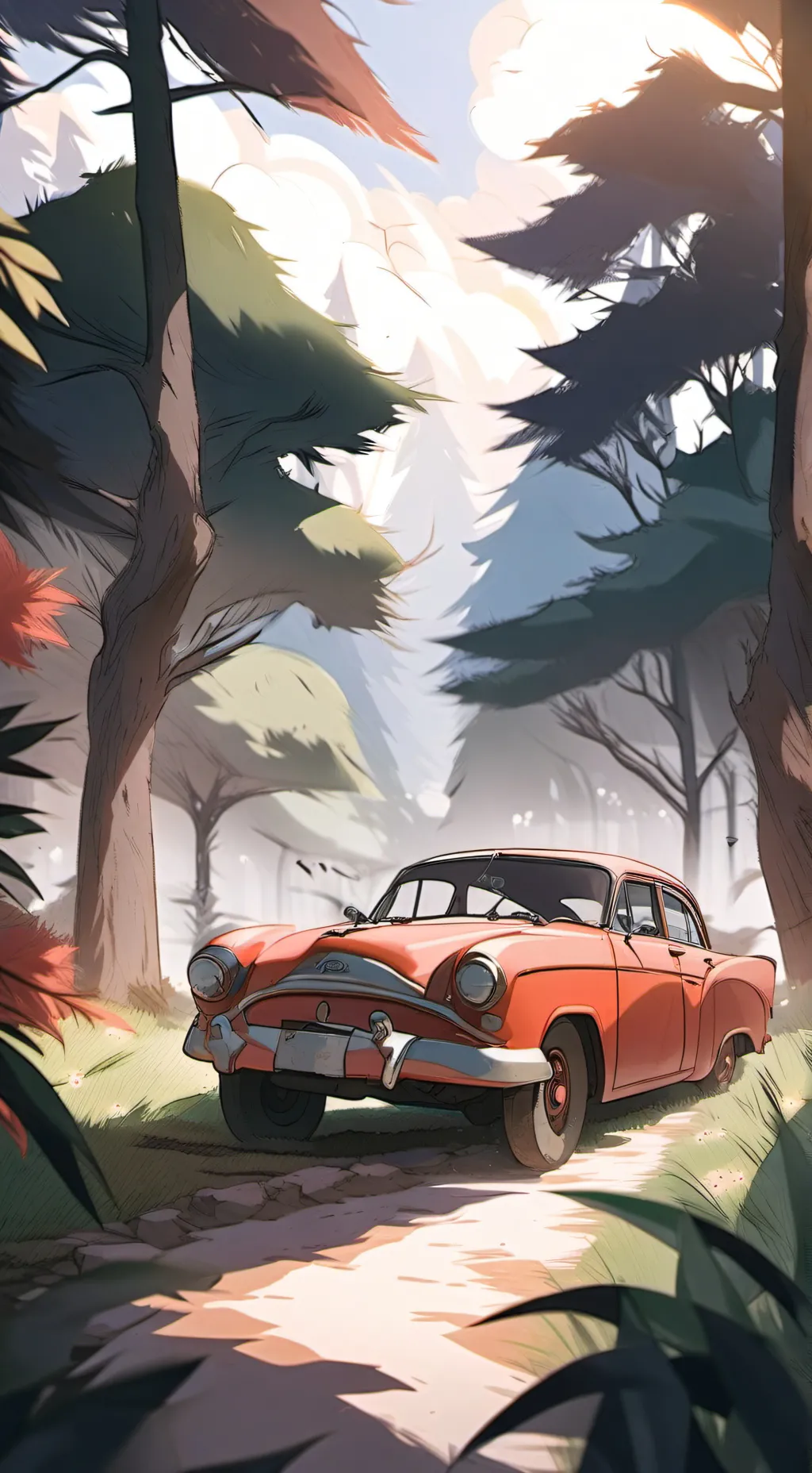 ai character: forsaken roadtrip background