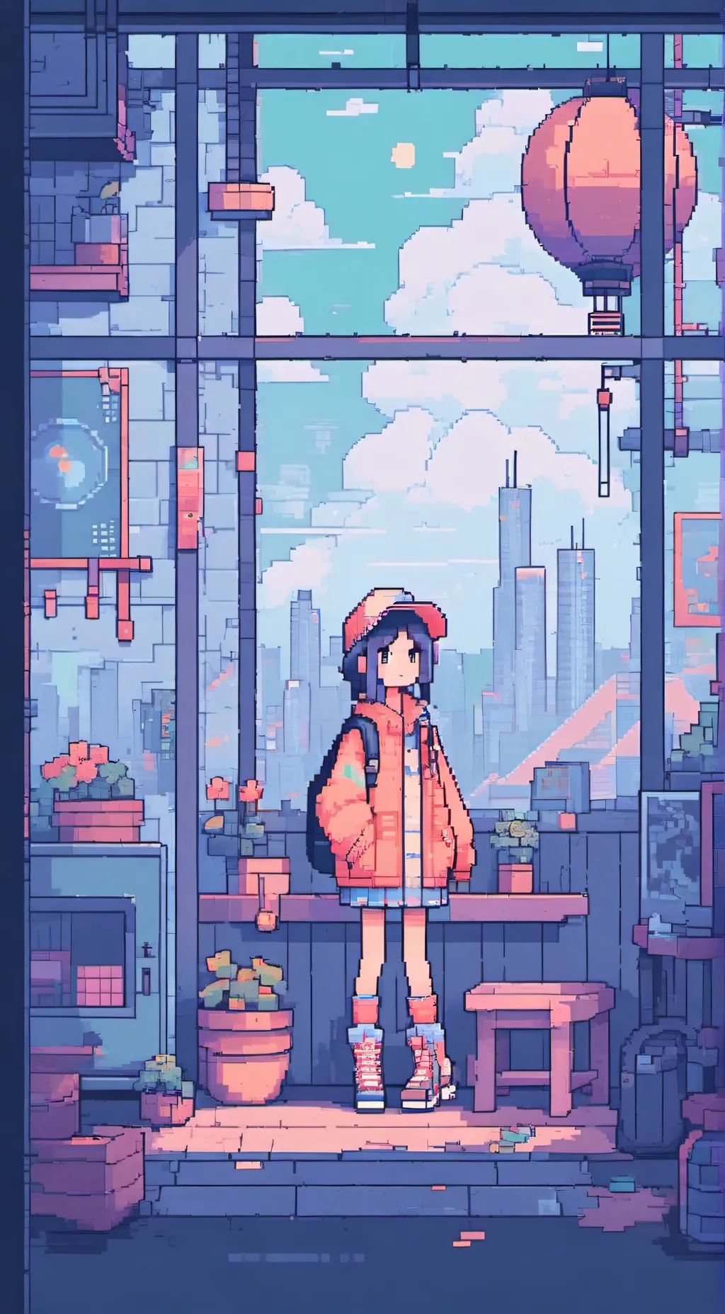 ai character: Wedgie or wedgie  background