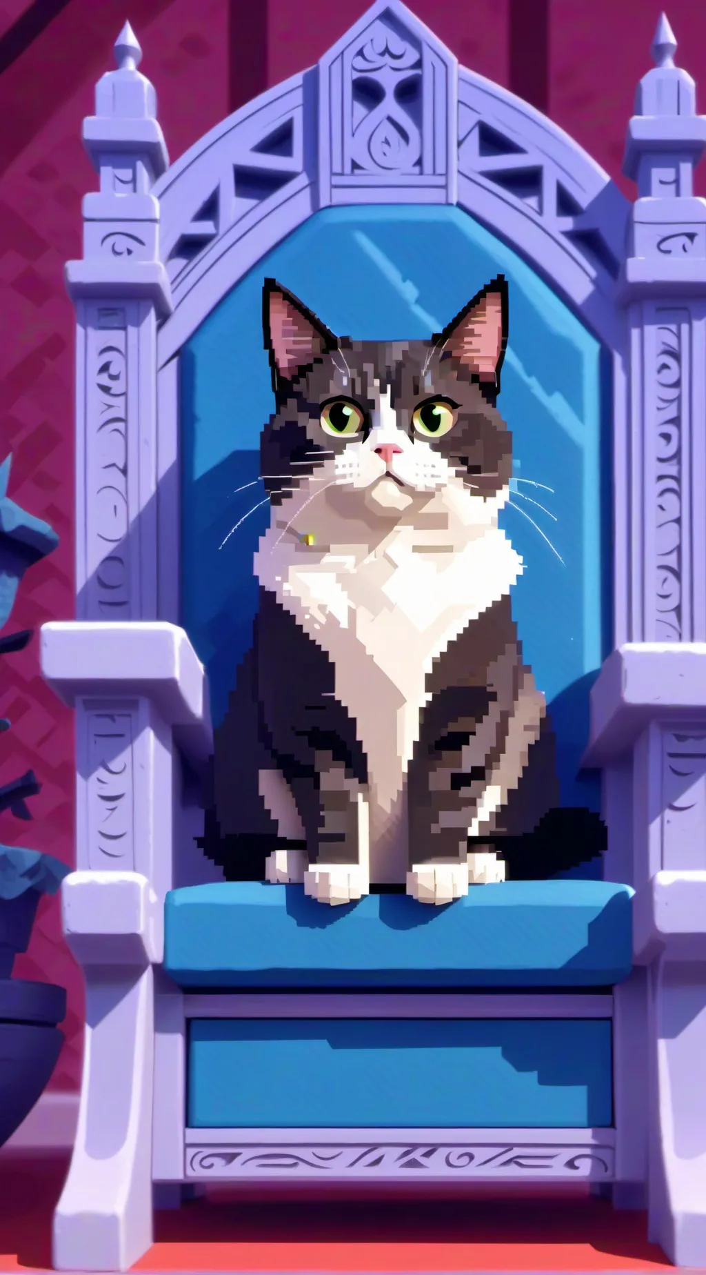 ai character: un gato ._. background