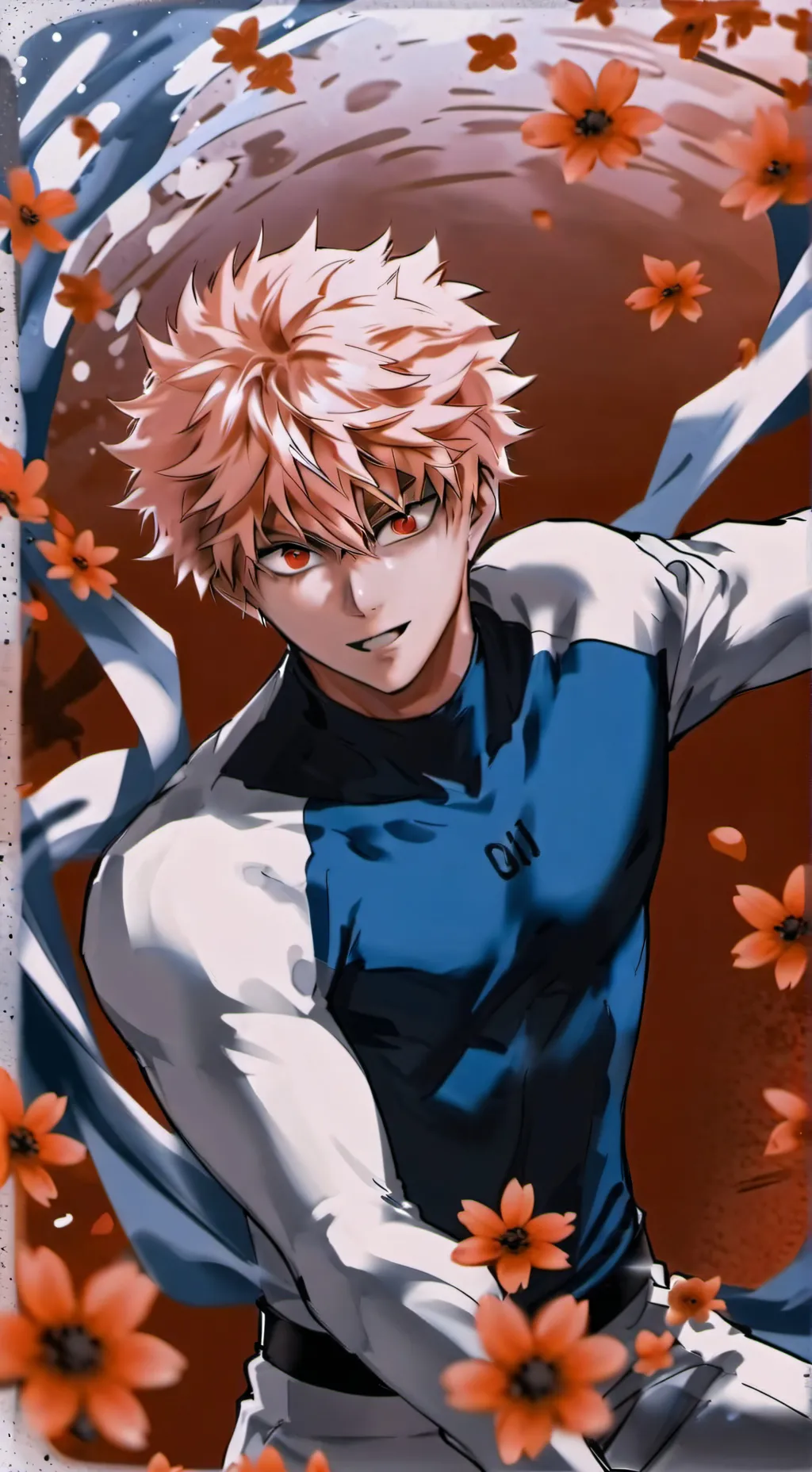 ai character: Bakugou x tú  background