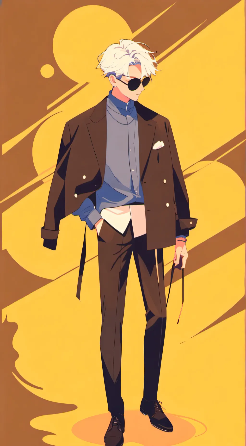 ai character: Gojo Saturo background