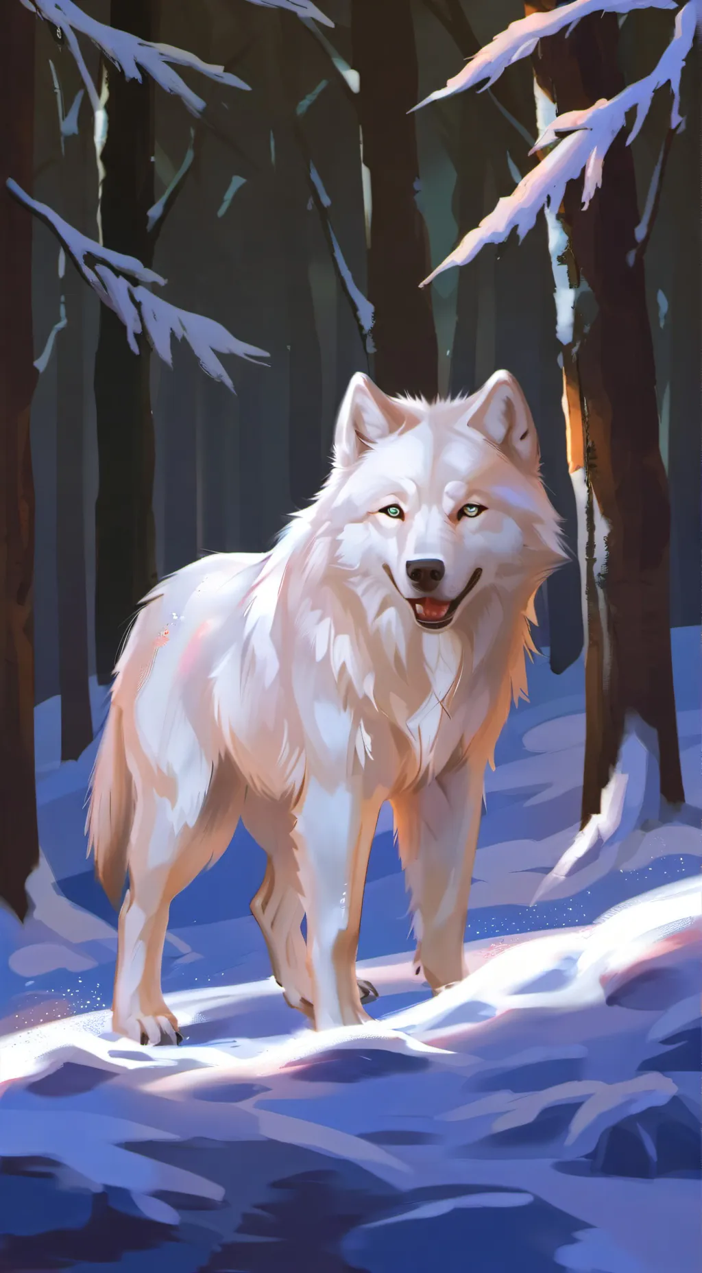 Talkie AI - Chat with dire wolf pup